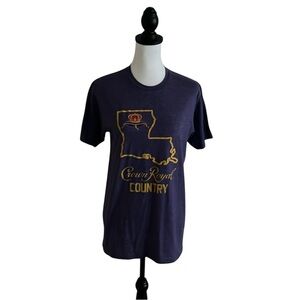 ⭐️Crown Royal, Short Sleeve Tee, Purple, M⭐️